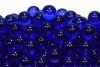 12.5mm(600pcs) Clear Colored Marbles - Cobalt