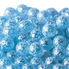 17mm(260pcs) Collector Marbles - Light Blue Polka-Dot Bubbles