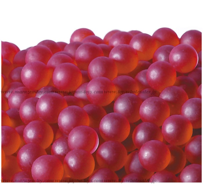 12.5mm(600pcs) Frosted Glass Marbles - Red