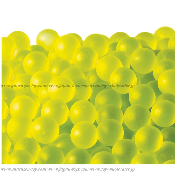 12.5mm(600pcs) Frosted Glass Marbles - Yellow