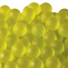 17mm(260pcs) Frosted Glass Marbles - Yellow