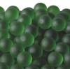 17mm(260pcs) Frosted Glass Marbles - Green