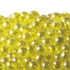 12.5mm(600pcs) Glitter Aurora Marbles - Yellow