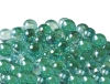 12.5mm(600pcs) Glitter Aurora Marbles - Emerald Green