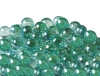 12.5mm(600pcs) Glitter Aurora Marbles - Emerald Green