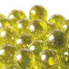 25mm(50pcs) Glitter Aurora Marbles - Yellow