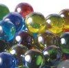 25mm(50pcs) Glitter Aurora Marbles - Assorted