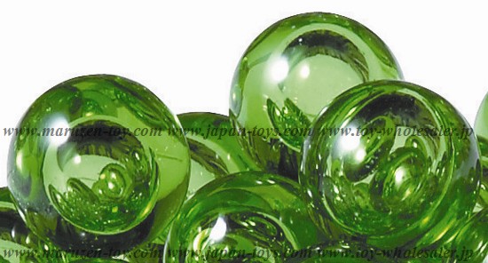 17mm(260pcs) x260 Formed Marbles - Green