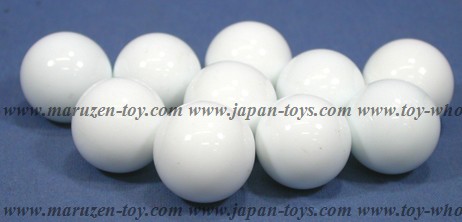 25mm(50pcs) White Marbles