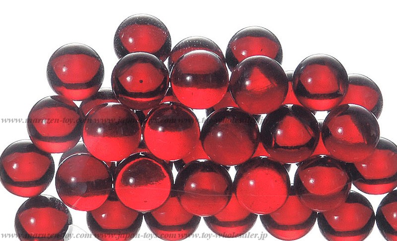 8mm(800pcs) Color Marble(Red)K2366