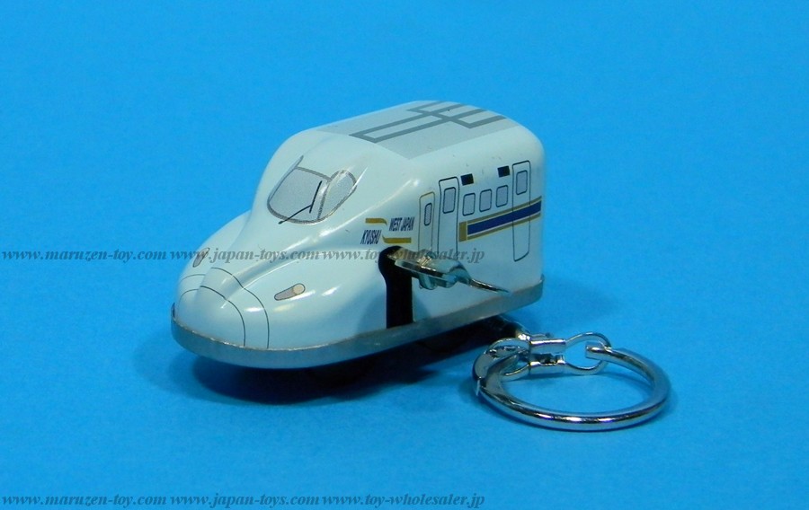 (Sankou-Seisakusyo Made in Japan Tin Toys)No.242K Sankou: Tin Shinkansen Mizuho and Sakura with key holder