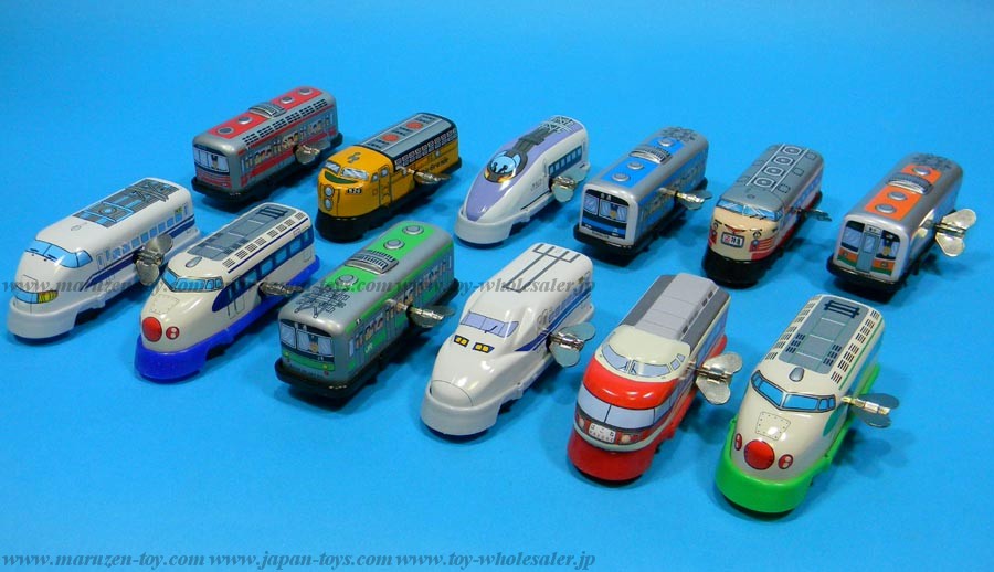 (Sankou-Seisakusyo Made in Japan Tin Toys)No.2261 Wind-Up One car train (Assorted 12 Models) (each comes with box)