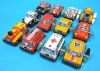 (Sankou-Seisakusyo Made in Japan Tin Toys)No.103 3'' Wind-Up Twelve-Piece Vehicle Set