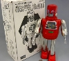 (Metal House) Win Up Hex Head Tin Robot  -Made in Japan-(3-5 month to be in stock)