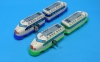 (Sankou-Seisakusyo Made in Japan Tin Toys)No.123 Bullet Train 2 Colors Set