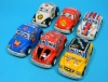 (Sankou-Seisakusyo Made in Japan Tin Toys)No.112 Six-Piece VW Set