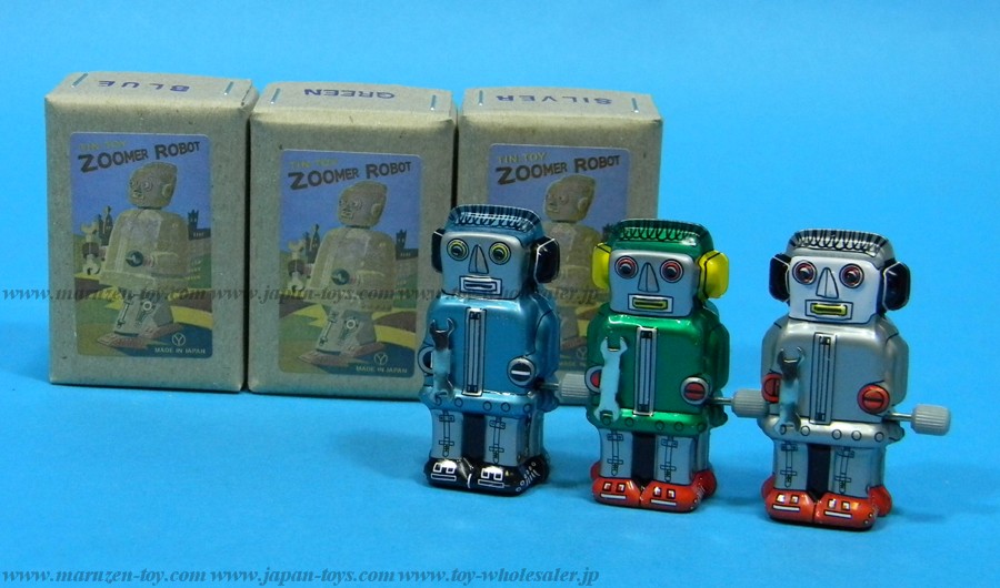 (Sankou-Seisakusyo Made in Japan Tin Toys)No.218 Zoomer Robot