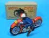 (Sankou-Seisakusyo Made in Japan Tin Toys)No.225 Tin Motorbike Figure