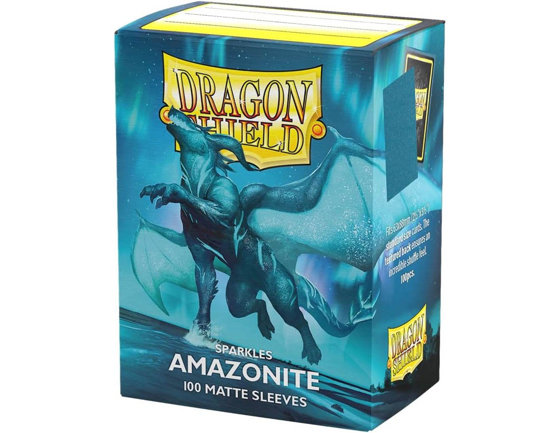 [Dragon Shield] AT-11062 Dragon Shield Matte Standard Size Amazonite (100 Sleeves)