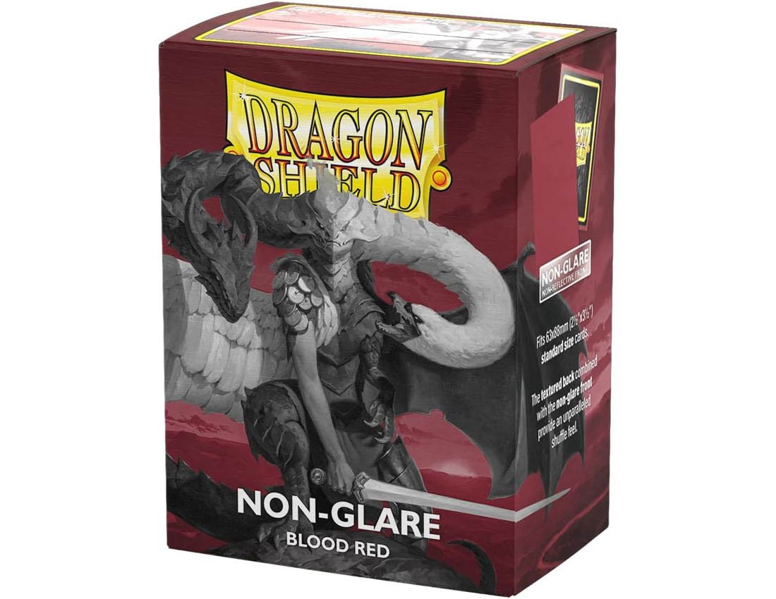 [Dragon Shield] AT-11824 Standard Size Matte Non-Glare - Blood Red