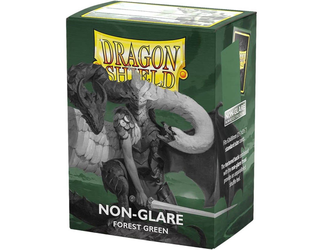 [Dragon Shield] AT-11825 Standard Size Matte Non-Glare - Forest Green