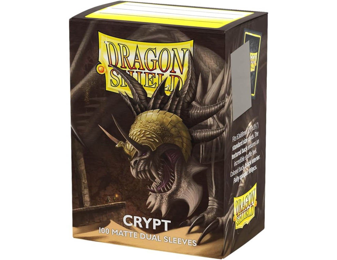 [Dragon Shield] AT-15052 Standard Size Dual Matte Crypt (100 Sleeves)