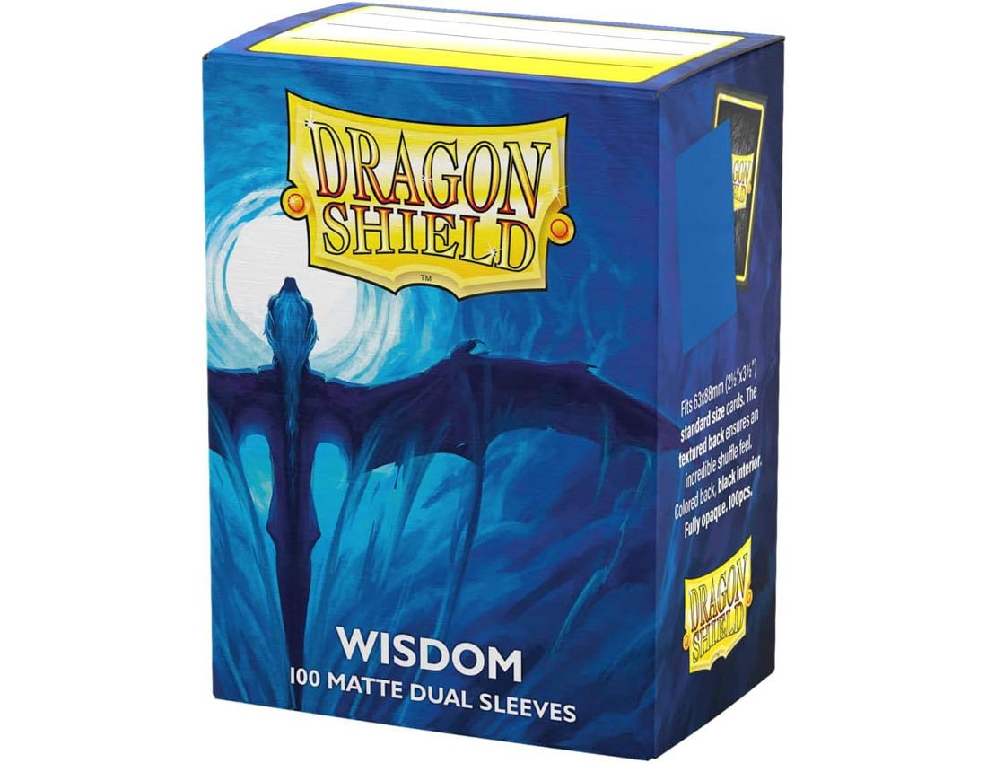 [Dragon Shield] AT-15057 Standard Size Dual Matte Wisdom (100 Sleeves)