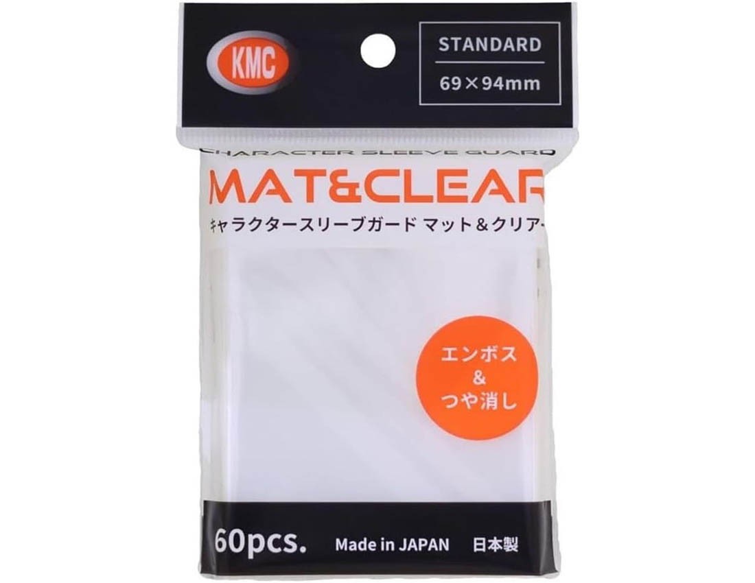 [KMC] Character Sleeve Guard Matte & Clear