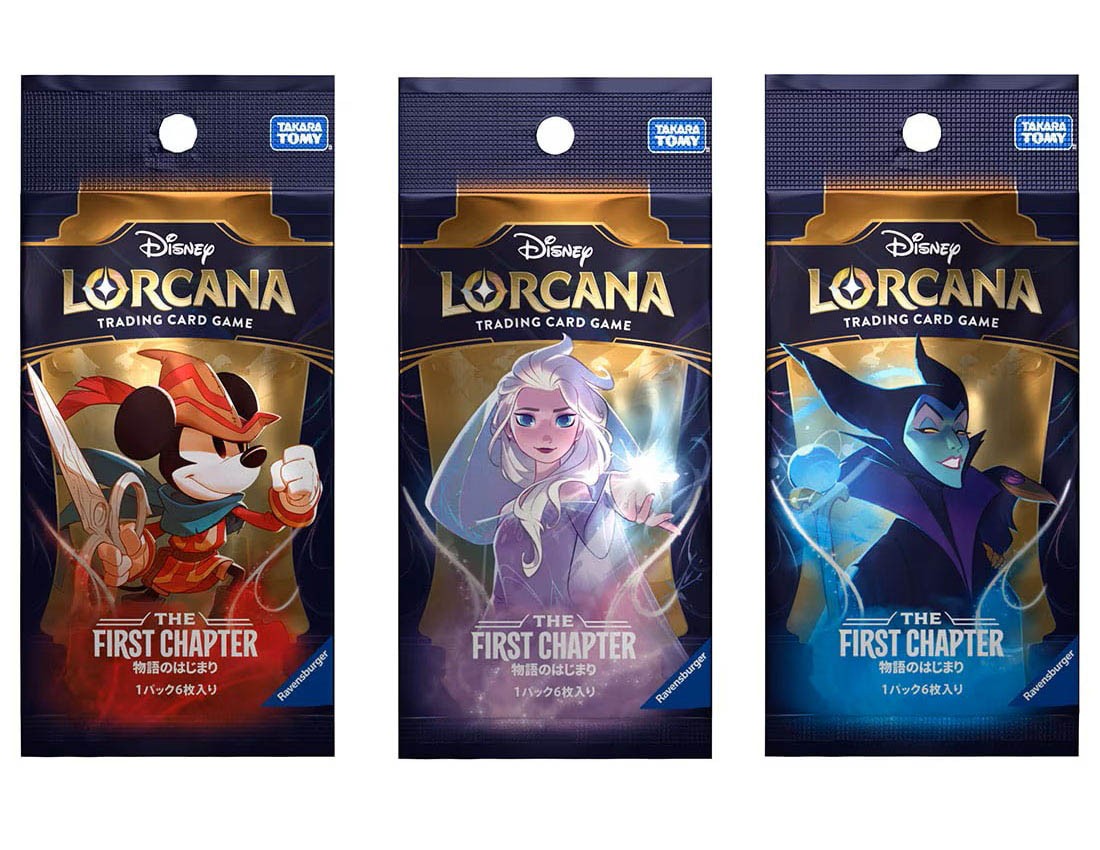 [TAKARATOMY] Disney Lorcana TCG Japanese Edition Booster Pack THE FIRST CHAPTER: The Beginning of the Story