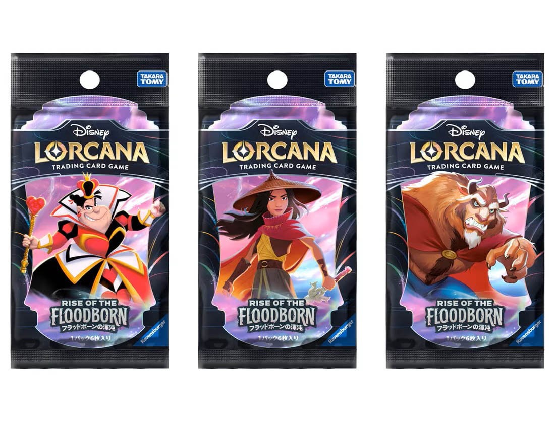 [TAKARATOMY] Disney Lorcana TCG Japanese Edition Booster Pack Rise of the Floodborn