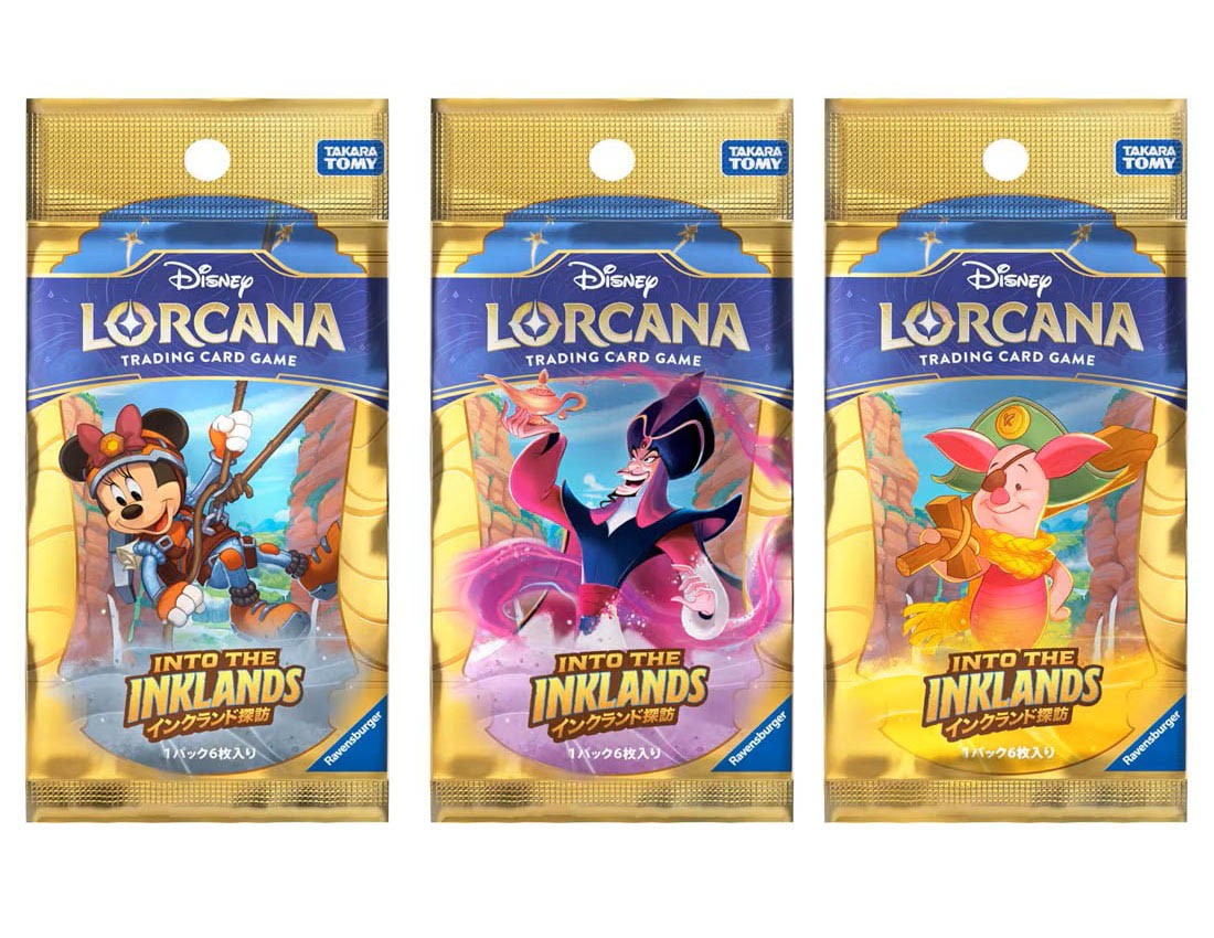 [TAKARATOMY] Disney Lorcana TCG Japanese Edition Booster Pack Into the Inklands