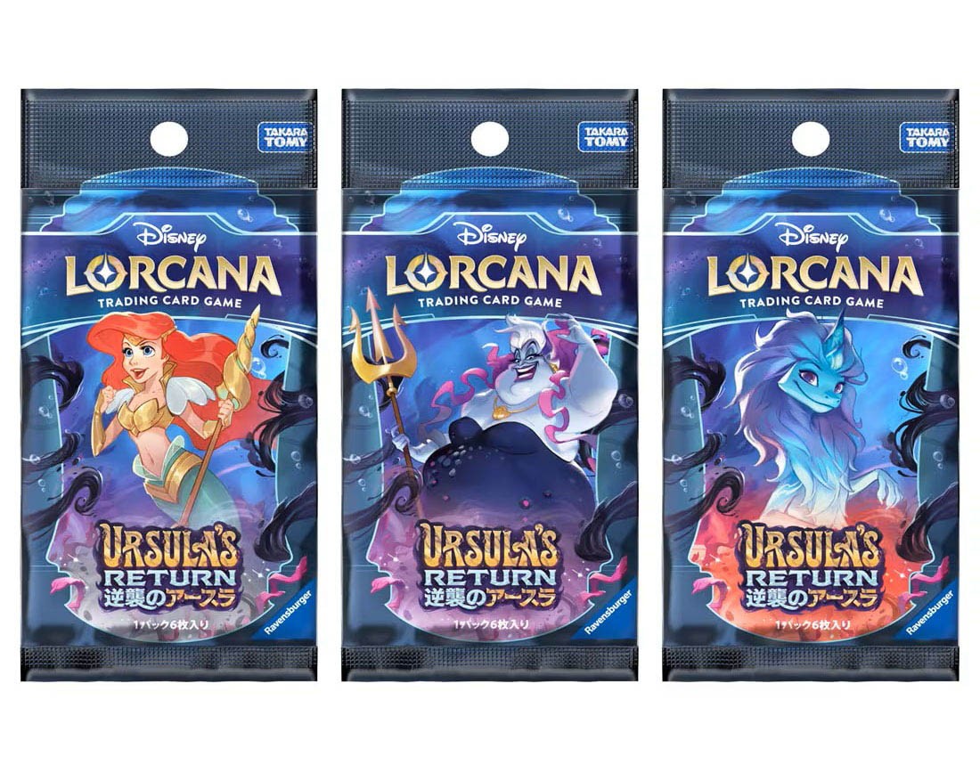 [TAKARATOMY] Disney Lorcana TCG Japanese Edition Booster Pack Ursula's Return