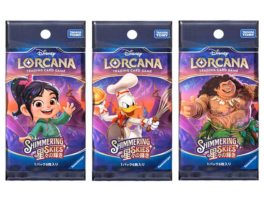 [TAKARATOMY] Disney Lorcana TCG Japanese Edition Booster Pack Shimmering Skies
