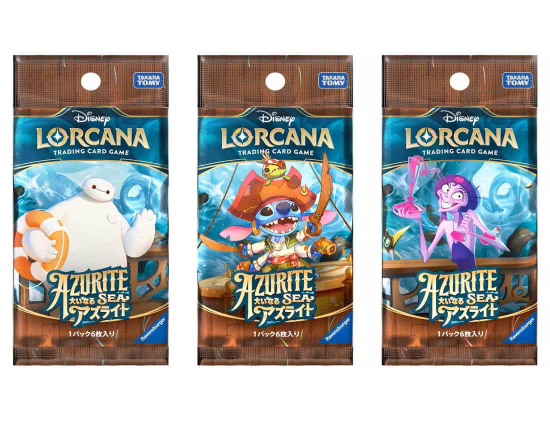 [TAKARATOMY] Disney Lorcana TCG Japanese Edition Booster Pack Azurite Sea