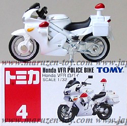 [TAKARATOMY] Box Tomica No.4 Honda VFR Police Bike