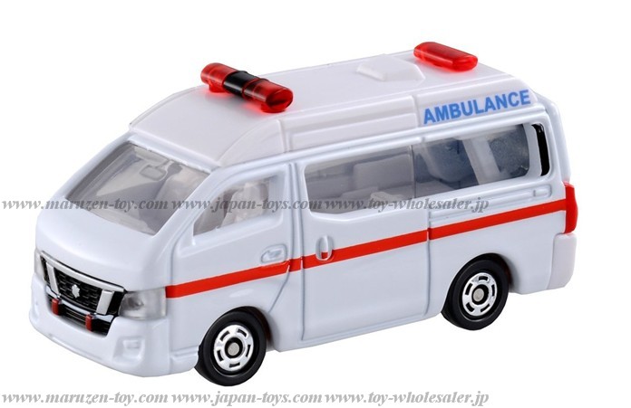 [TAKARATOMY] Box Tomica No.18 Nissan NV350 Caravan Ambulance 