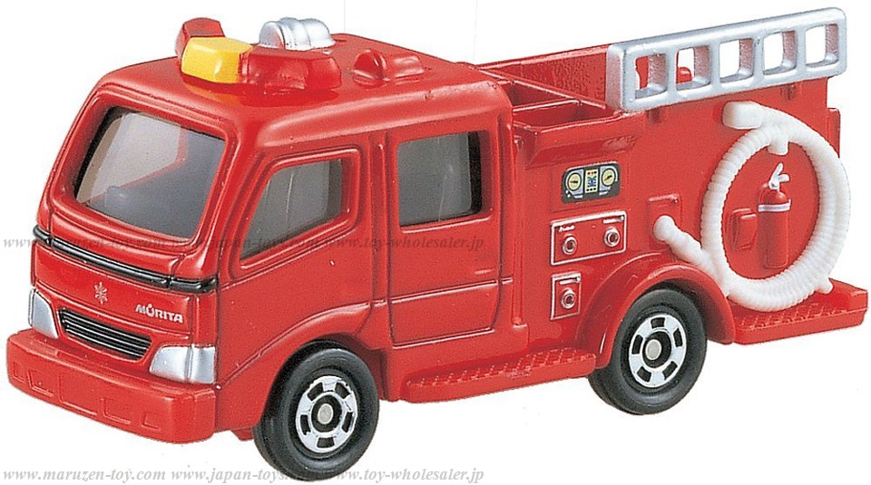 [TAKARATOMY] Box Tomica No.41 Morita Fire Engine TypeCD-1