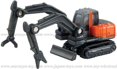 [TAKARATOMY] Box Tomica No.65 Hitachi Kenki Advanced System with Twin Arm for Complex Operation