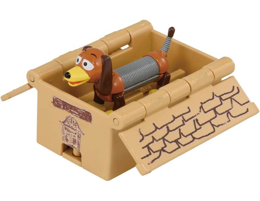 [TAKARATOMY] Dream Tomica Ride On Toy Story SP Slinky Dog & Cardboard Toy Box