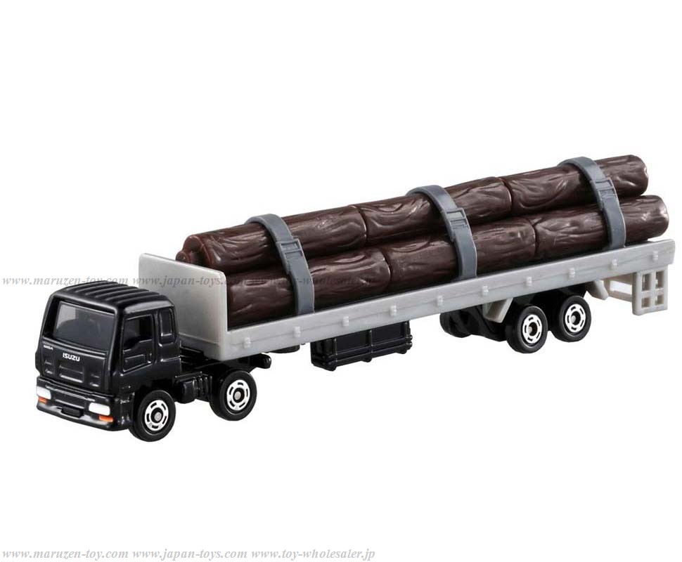 [TAKARATOMY] Long Type Tomica No.125 Isuzu GIGA Timber Truck 