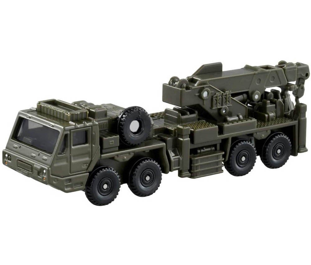 [TAKARATOMY] Long Type Tomica No.141 Japan's Self-Defense Forces (JGSDF) Heavy Wheeled Recovery Vehicle