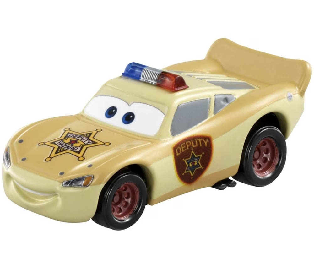 [TAKARATOMY] Cars Tomica C-30 Lightning McQueen (Sheriff Type)