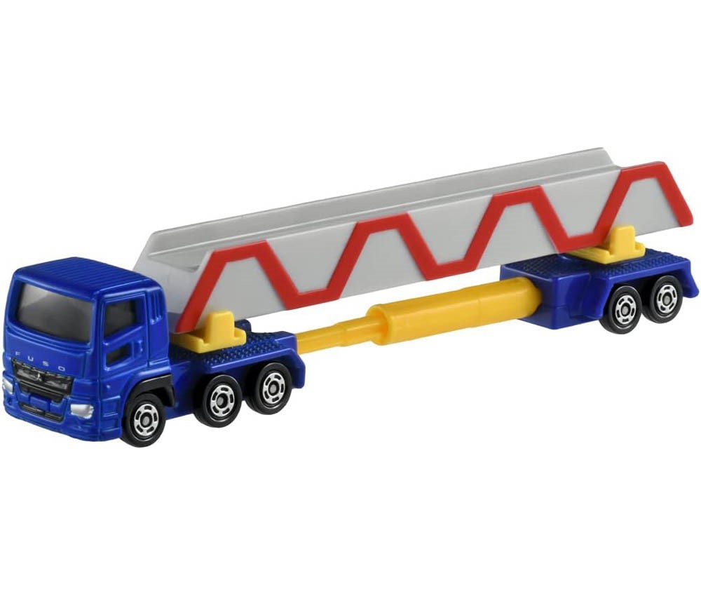 [TAKARATOMY] Long Type Tomica No.140 Mitsubishi Fuso Super Great Pole Trailer