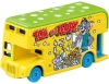 [TAKARATOMY] Dream Tomica SP Tom & Jerry Wrapping Bus (Yellow)