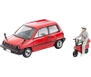 [TOMYTEC]  Tomica Limited Vintage NEO: LV-N272a Honda City R (Red) With Motocompo 1981model