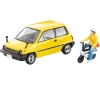 [TOMYTEC]  Tomica Limited Vintage NEO: LV-N272b Honda City R (Yellow) With Motocompo 1981model
