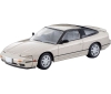[TOMYTEC]  Tomica Limited Vintage NEO: LV-N235c Nissan 180SX TYPE-II Special Selection Equipped Car (Yellowish Silver) 1991 model
