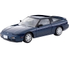 [TOMYTEC]  Tomica Limited Vintage NEO: LV-N235d Nissan 180SX TYPE-II Special Selection Equipped Car (Navy Blue) 1991 model