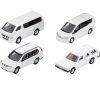 [TOMYTEC]  The Car Collection: Select Basic Set White