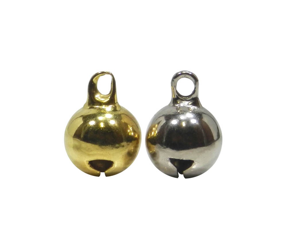 11mm Good-Luck Charm Bell (Silver)  
